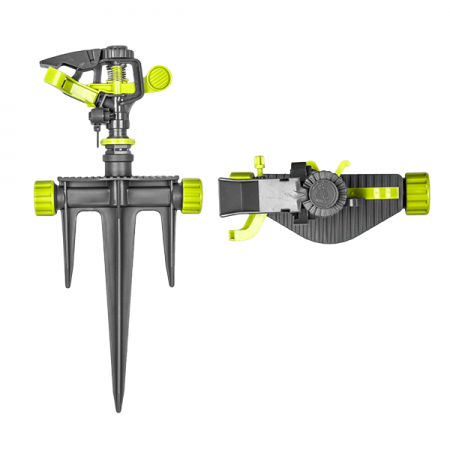 LIME EDITION Ороситель пульсирующий на металлическом колышке ТМ BRADAS