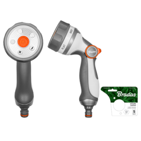 WHITE LINE пистолет SMOOTH CONTROL 5 функций ТМ BRADAS